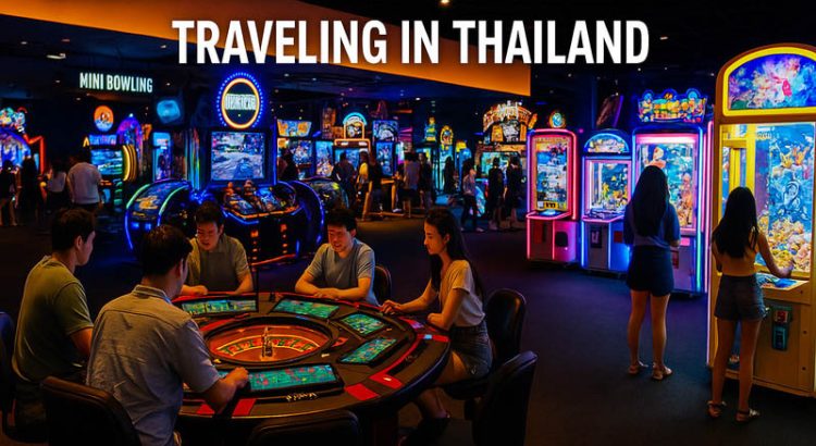 Games and Entertainment Place: Traveling in Thailand