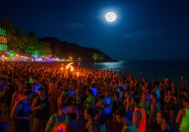 Full Moon Festival Thailand Schedule: Special Event Party at Haad Rin Beach, Koh Phangan
