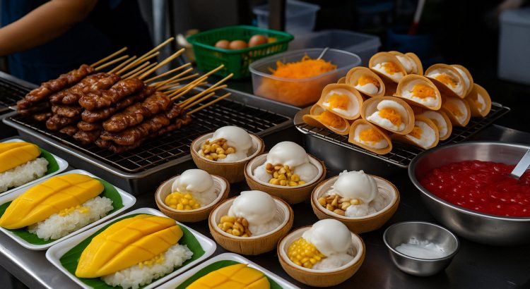 Bangkok Street Food Lovers: the most Popular Snacks and Dessert Menu in Thailand