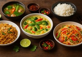 Thai Vegan Recipes: The most Popular Vegetarian Food and a Mainstay Diet Menu in Vegan Day