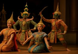 Traditional Thai Dance Entertainment and Cultural Arts Performances in Bangkok