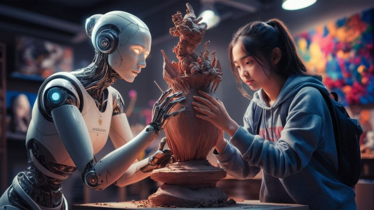 Are Artificial Intelligence Technologies Like AI Replacing Human Creativity?