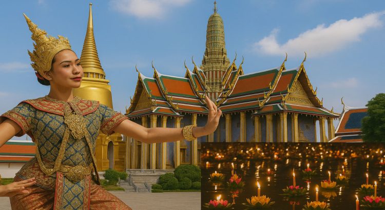 Thai Cultural Traditions: Dance Art, Tamples and Annual Festivals Event in Thailand