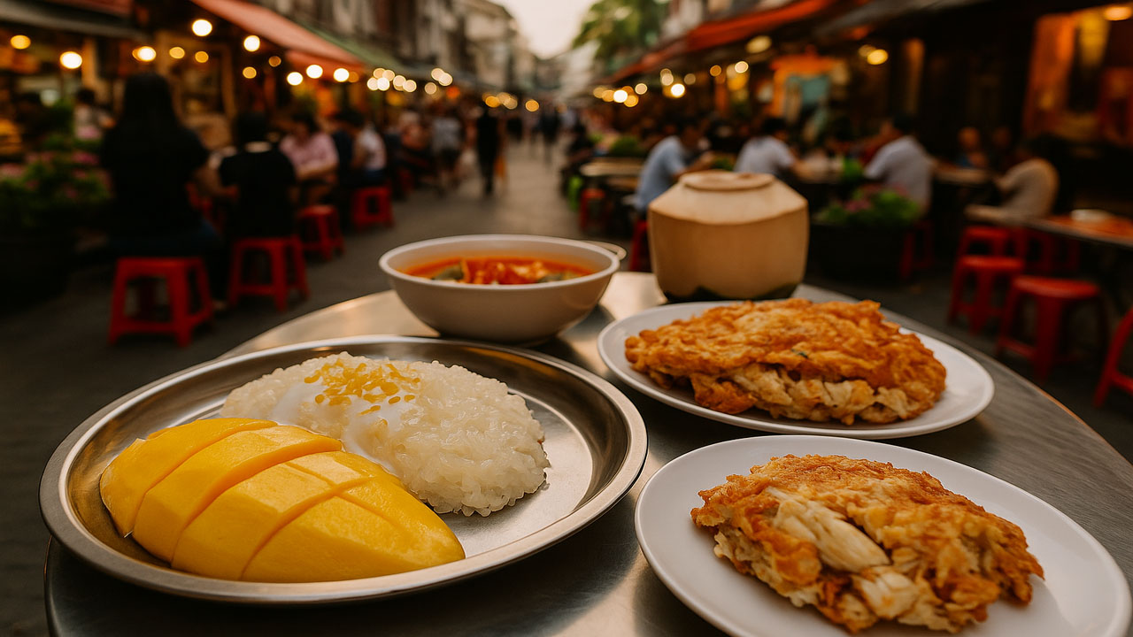 Viral Food Tourism in Thailand, most Popular Thai Food Restaurant and Best Dessert Culinary