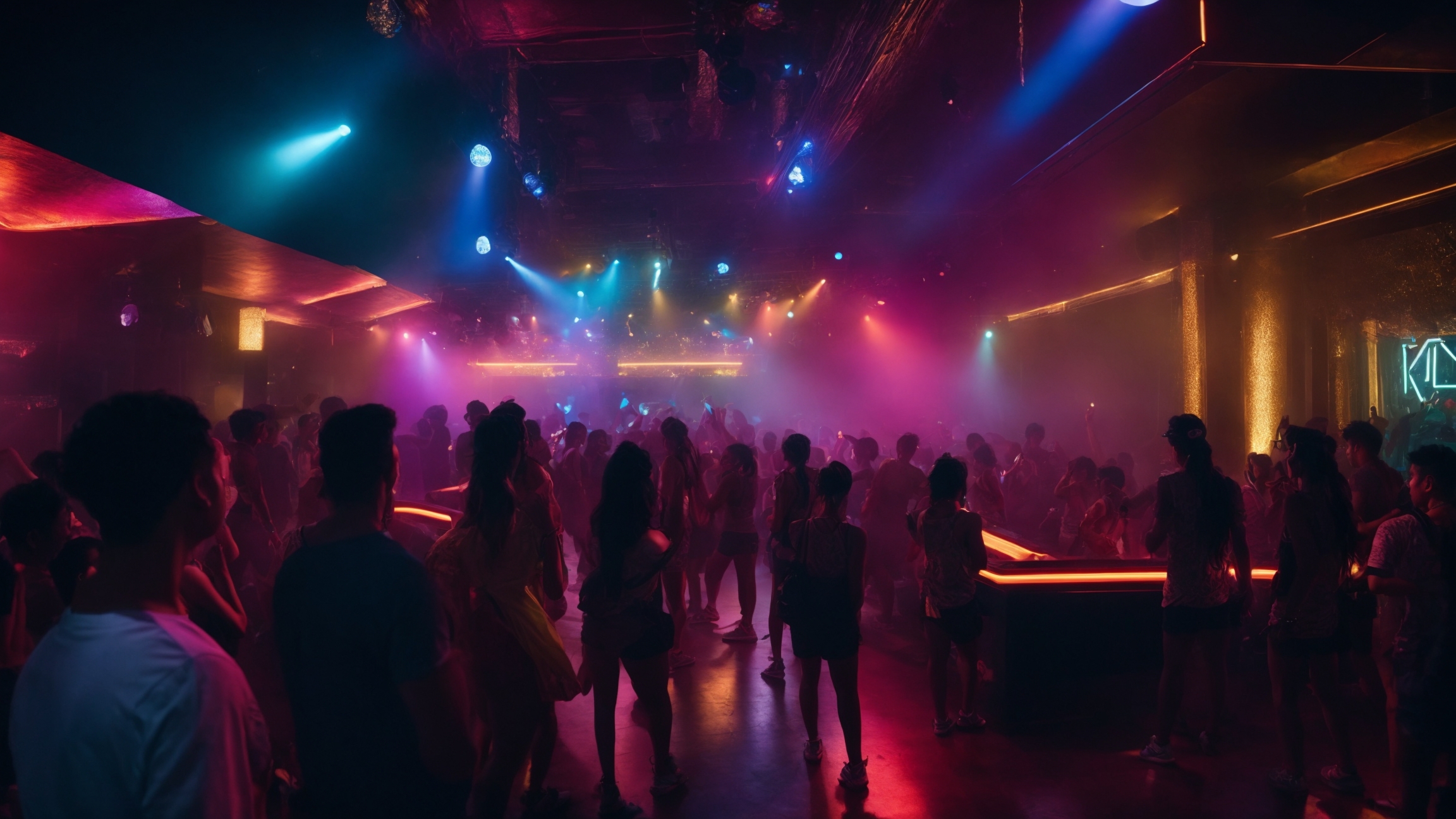 kehidupan malam club party di Pattaya