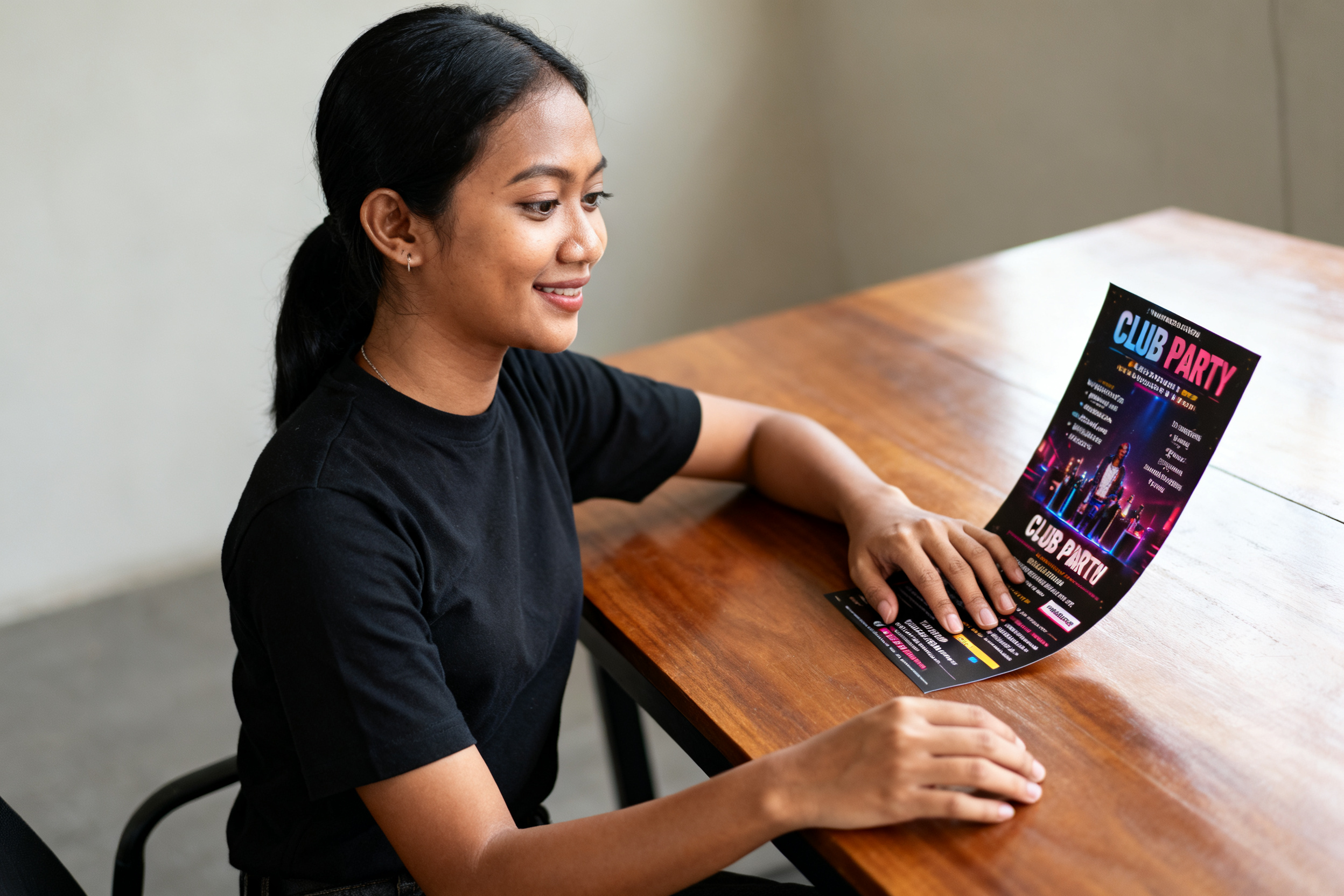 wisata malam club party dengan promosi flyer, menyoroti pengalaman VIP di klub Indonesia
